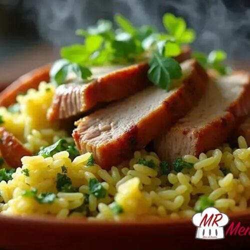 Arroz com pato peruano