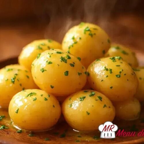 Batata cozida na manteiga