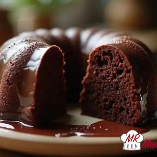 Bolo de chocolate tradicional