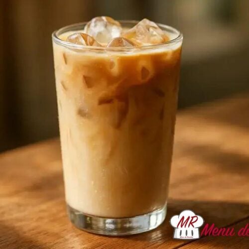 Café gelado com leite