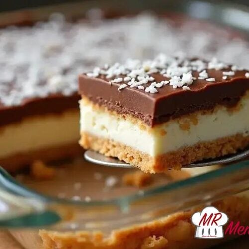 Pavê de coco e chocolate