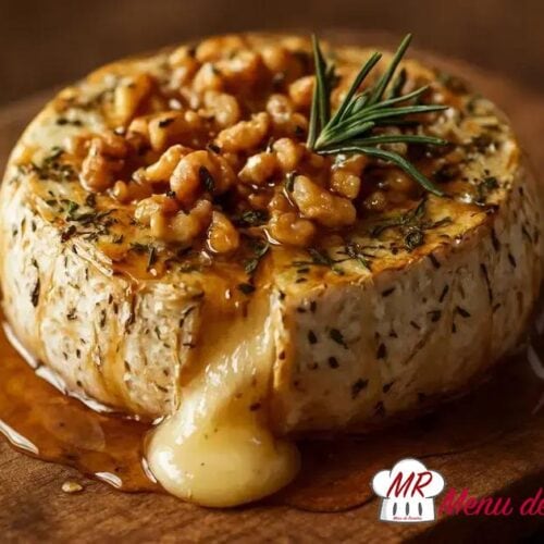 Queijo brie marinada