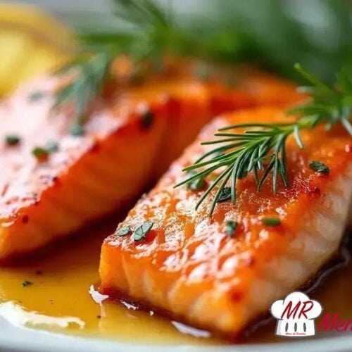 Salmão marinada