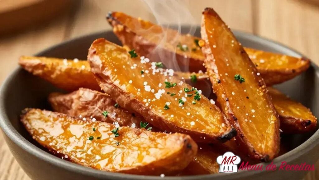 Batata doce crocante na Air Fryer