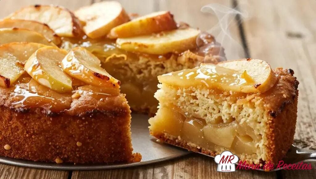 Bolo de maçã