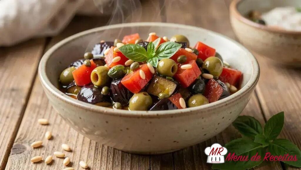 Caponata de berinjela