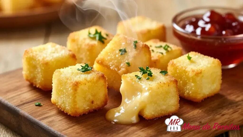 Dadinho de polenta frita