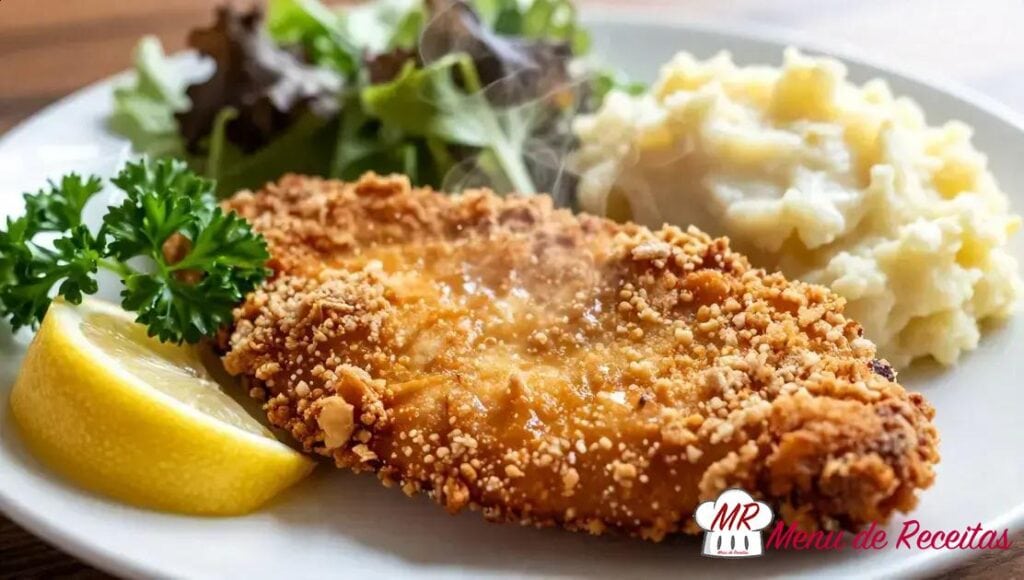 Filé de frango à milanesa