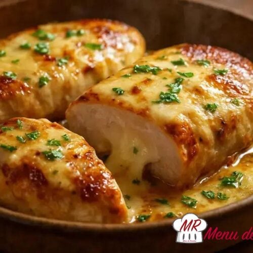 Frango com queijo