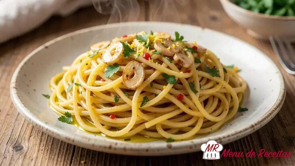 Macarrão alho e óleo