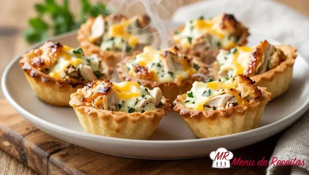 Mini tortinha de frango