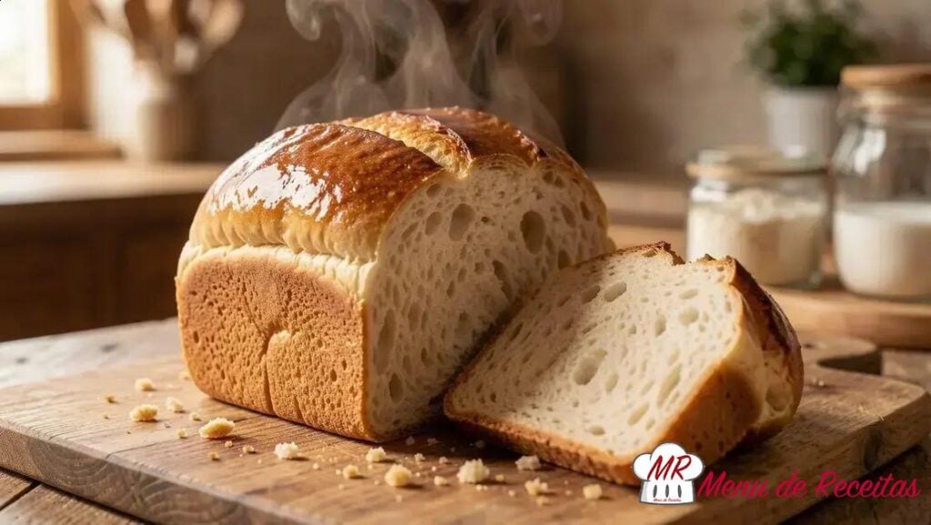 Pão caseiro na Air Fryer