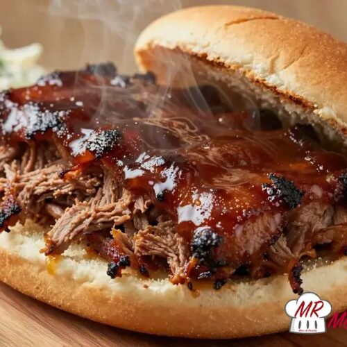 Pulled pork barbecue