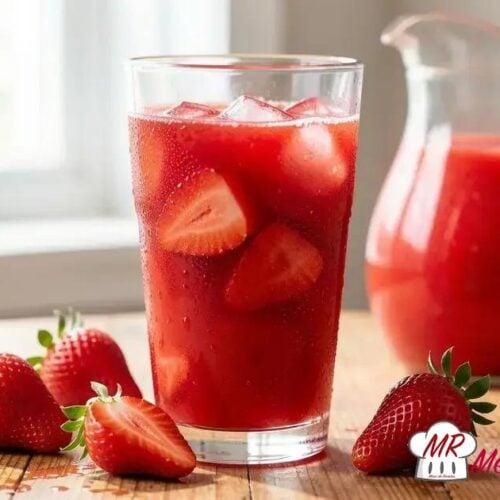 Suco de morango natural