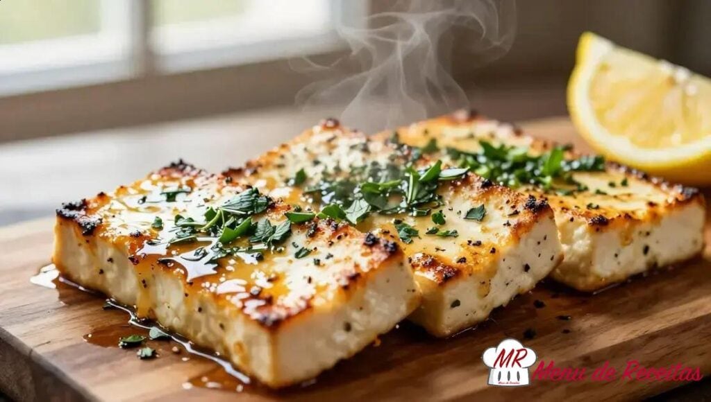 Tofu grelhado com ervas