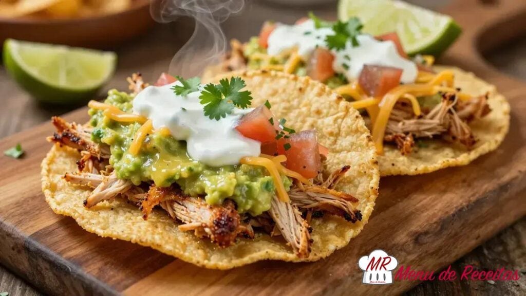 Tostadas mexicanas