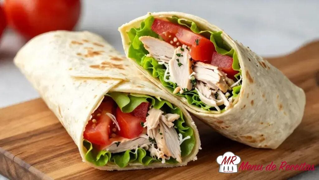 Wrap frio de frango