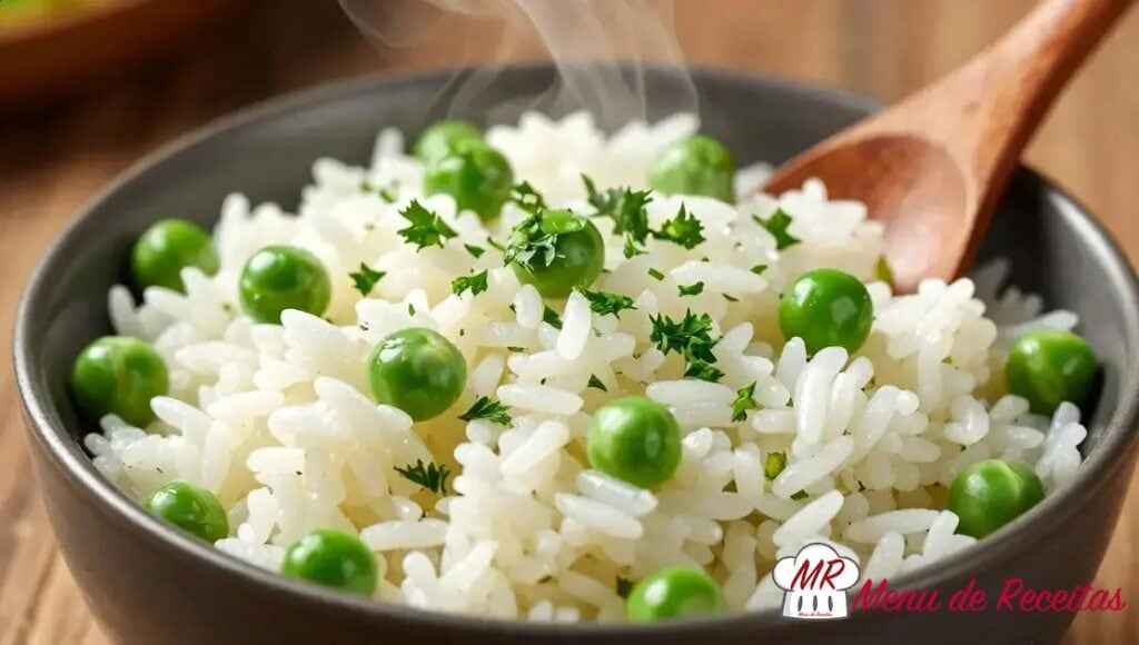 Arroz com ervilhas