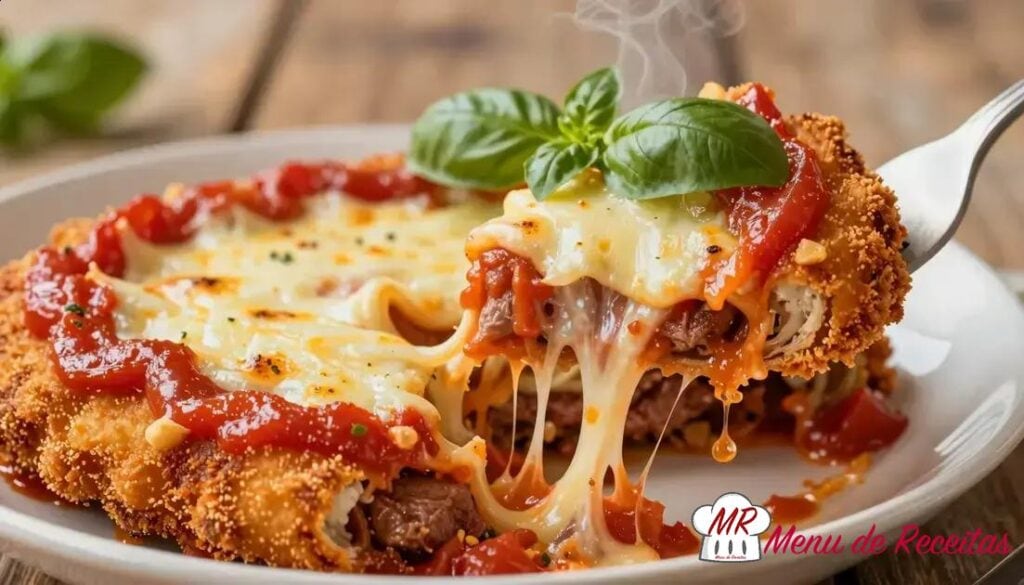 Bife à parmegiana