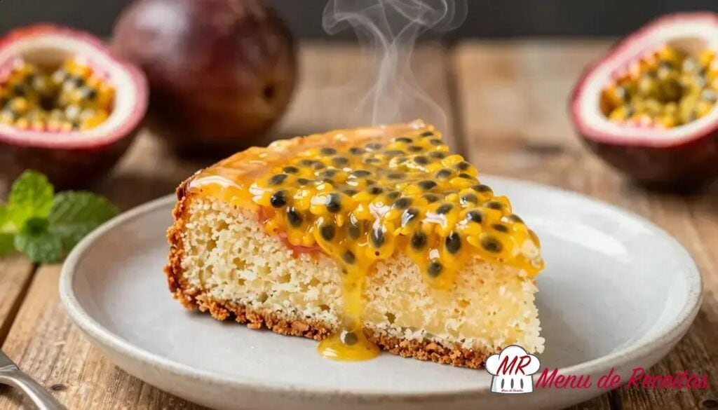 Bolo de maracujá