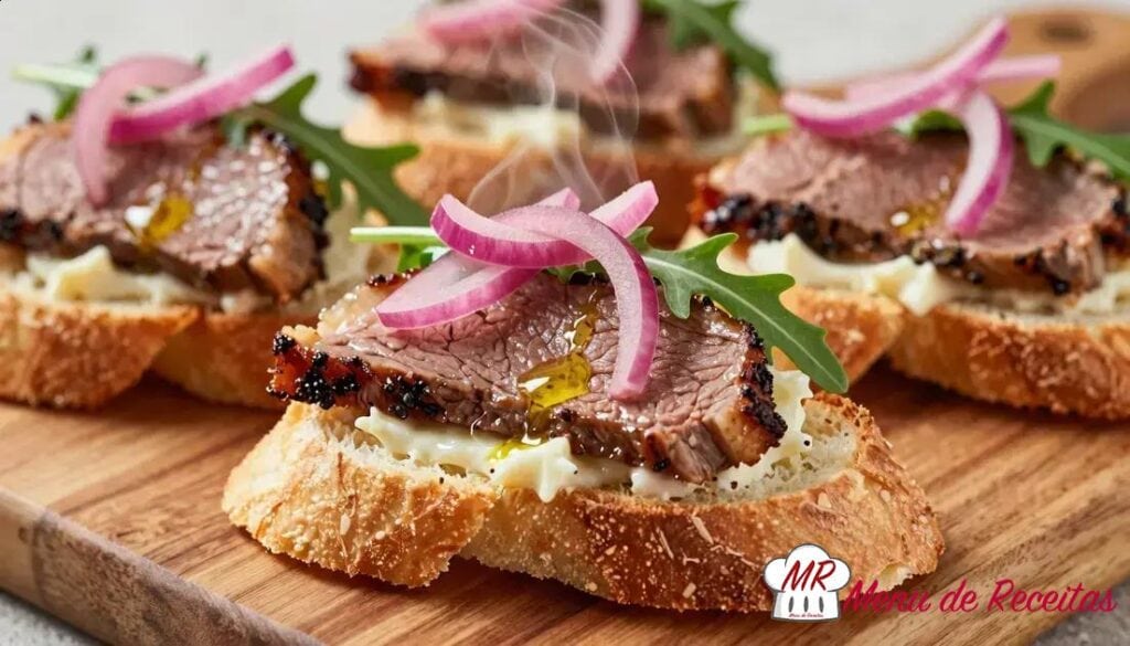 Canapé de rosbife