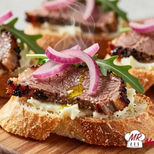Canapé de rosbife