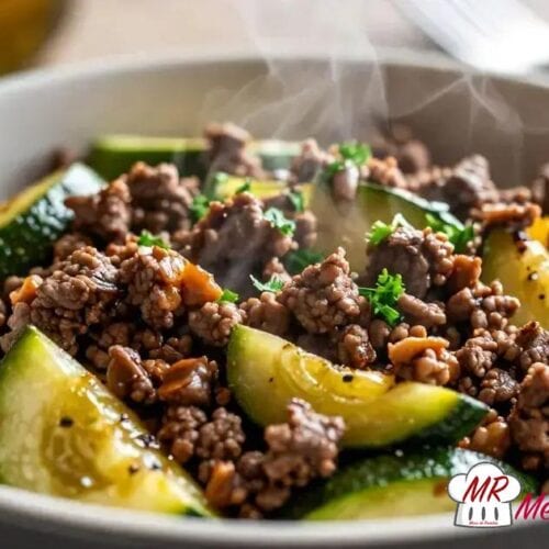 Carne moída com abobrinha