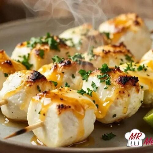 Espetinho de queijo coalho