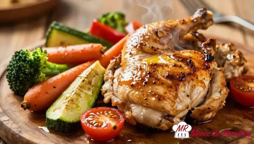Frango com legumes