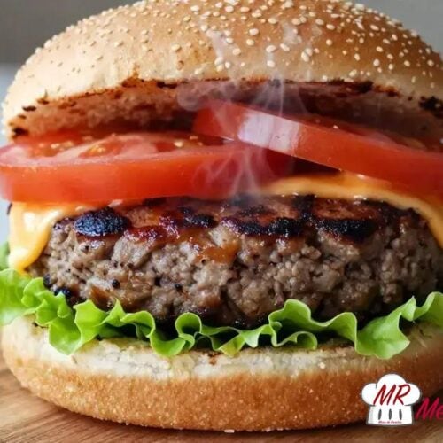 Hambúrguer vegano de soja