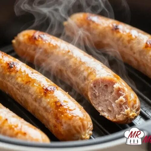 Linguiça dourada na Air Fryer