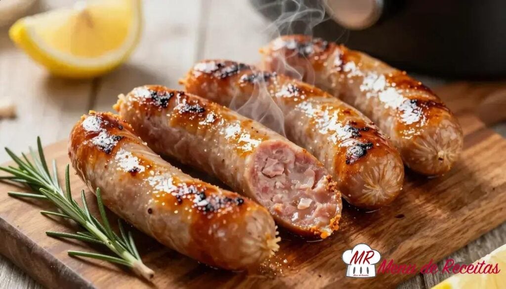 Linguiça toscana na Air Fryer