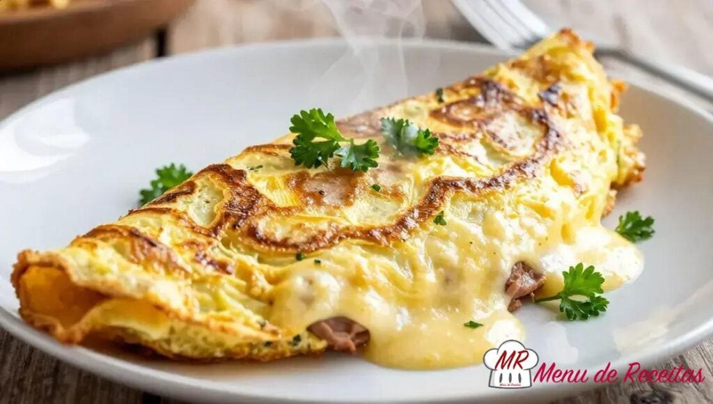 Omelete de presunto