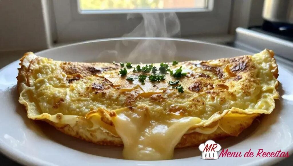 Omelete de queijo