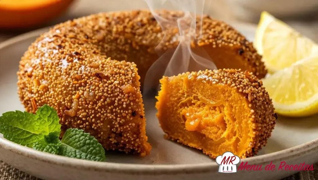 Quibe vegano de abóbora