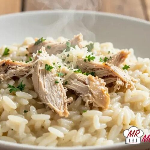 Risoto de frango