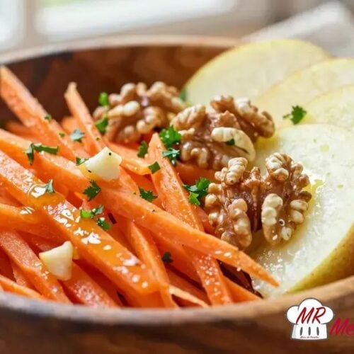 Salada de cenoura e maçã