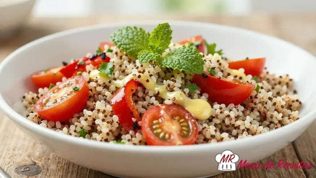 Salada de quinoa