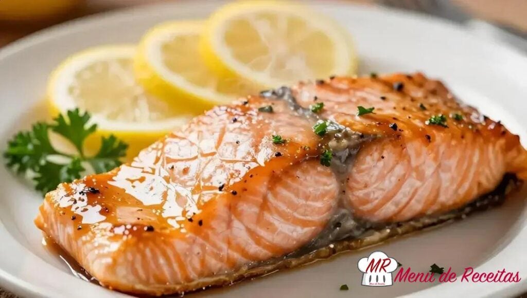 Salmão com limão