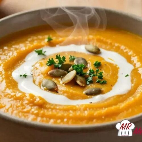 Sopa de abóbora vegana