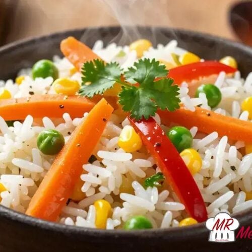 Arroz com legumes peruano