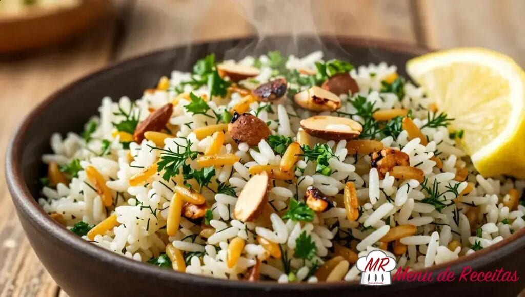 Arroz pilaf grego