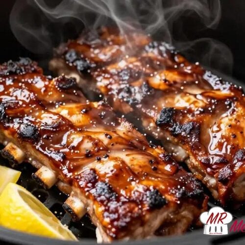 Costelinha ao barbecue na Air Fryer