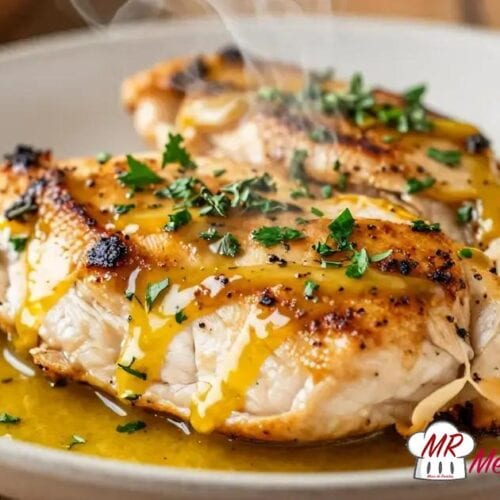 Frango ao molho de mostarda e ervas