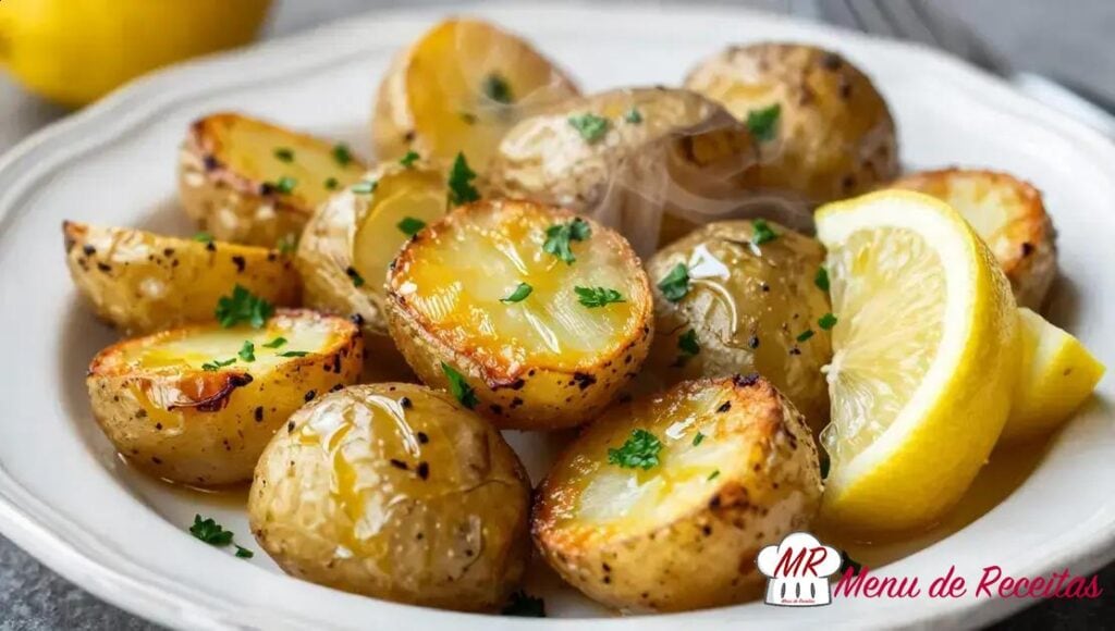 Greek lemon potatoes