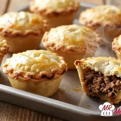 Mini pastel de carne assado