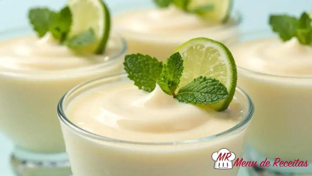 Mousse de limão gelado