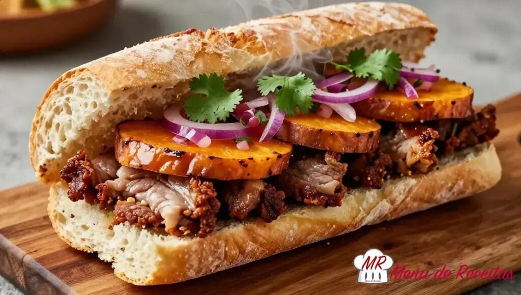 Pan con chicharrón
