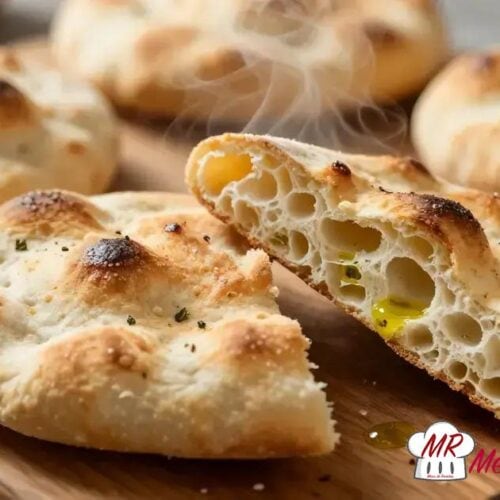 Pão pita caseiro