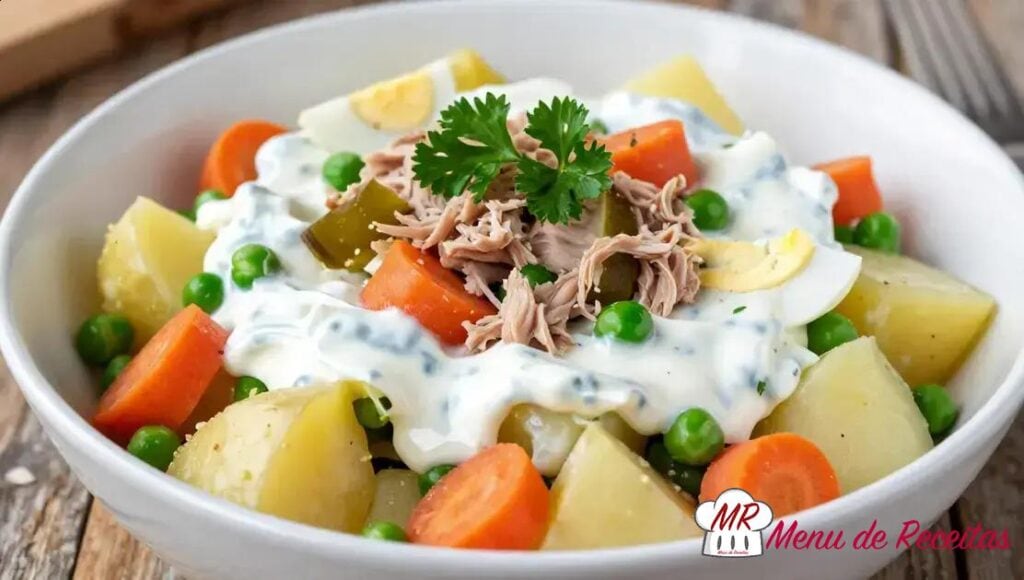 Salada russa espanhola